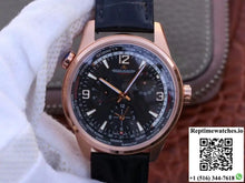 Jaeger-LeCoultre Polaris Geographic Rose Gold 904847J 42MM TWA Factory Black Dial - Watches