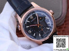 Jaeger-LeCoultre Polaris Geographic Rose Gold 904847J 42MM TWA Factory Black Dial - Watches