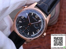 Jaeger-LeCoultre Polaris Geographic Rose Gold 904847J 42MM TWA Factory Black Dial - Watches