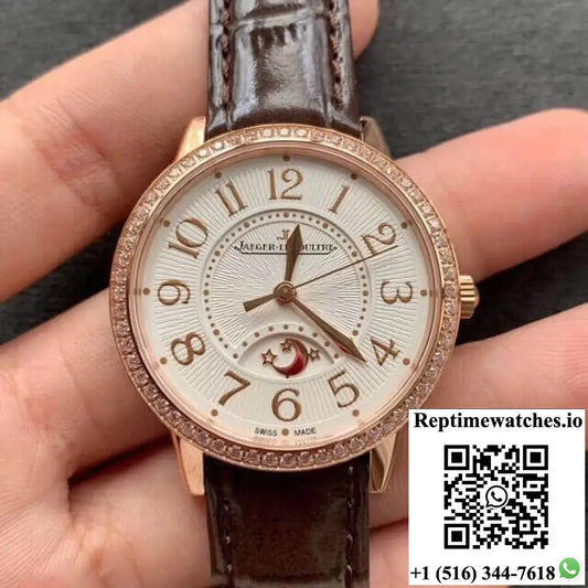 Jaeger-LeCoultre Jaeger LeCoultre Rendez Vous 3442440 ZF Factory Rose Gold Silver Dial AF Factory