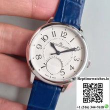 Jaeger-LeCoultre Rendez-Vous 3448420 Blue Leather Strap White Dial - Watches