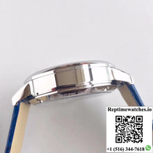 Jaeger-LeCoultre Rendez-Vous 3448420 Blue Leather Strap White Dial - Watches
