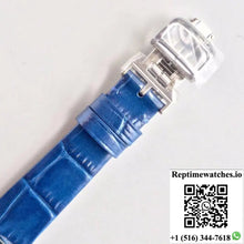 Jaeger-LeCoultre Rendez-Vous 3448420 Blue Leather Strap White Dial - Watches