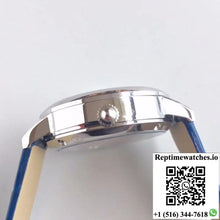 Jaeger-LeCoultre Rendez-Vous 3448420 Blue Leather Strap White Dial - Watches