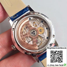 Jaeger-LeCoultre Rendez-Vous 3448420 Blue Leather Strap White Dial - Watches