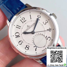 Jaeger-LeCoultre Rendez-Vous 3448420 Blue Leather Strap White Dial - Watches