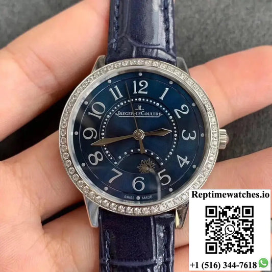 Jaeger-LeCoultre Jaeger LeCoultre Rendez Vous 3448480 ZF Factory Diamond Blue Dial AF Factory