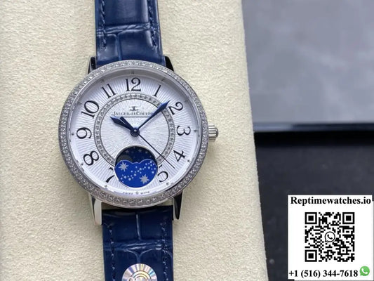 Jaeger-LeCoultre Rendez-Vous 357843J OMF Factory Alligator Leather Strap