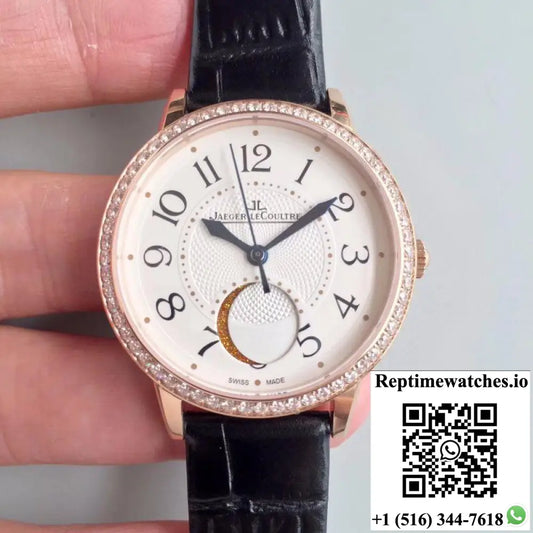 Jaeger-LeCoultre Rendez-Vous 3612420 34mm Rose Gold Case White Dial - Watches
