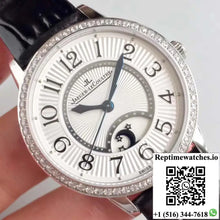 Jaeger-LeCoultre Rendez-Vous 3612420 Black Leather Strap White Dial - Watches
