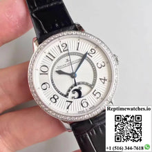 Jaeger-LeCoultre Rendez-Vous 3612420 Black Leather Strap White Dial - Watches
