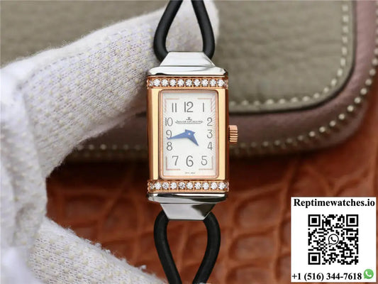 Jaeger-LeCoultre Reverso 3264520 MG Factory Diamond White Dial AF Factory