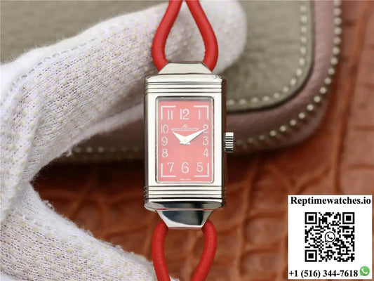 Jaeger-LeCoultre Reverso 3268560 MG Factory Stainless Steel Red Dial AF Factory