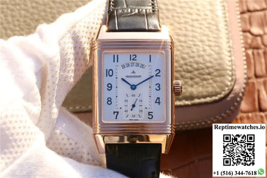 Jaeger-LeCoultre Reverso Q2712510 Rose Gold Silver Dial AF Factory