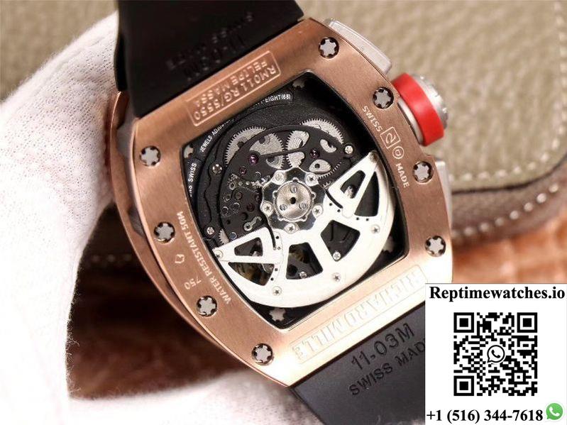 Kv Factory Richard Mille Rm11-03 Automatic Chronograph-Rep Time Watches
