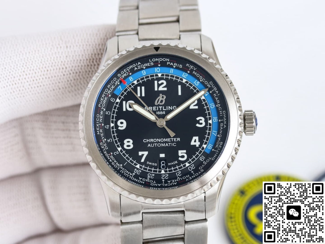 Breitling Classic AVI AB3521U41B1A1 BLS Factory World Time