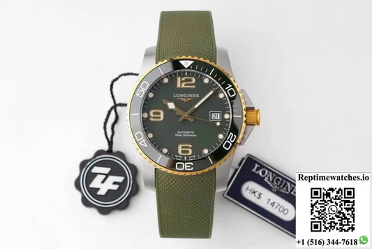 Longines Concas L3.781.3.06.9 ZF Factory Green Dial AI Factory
