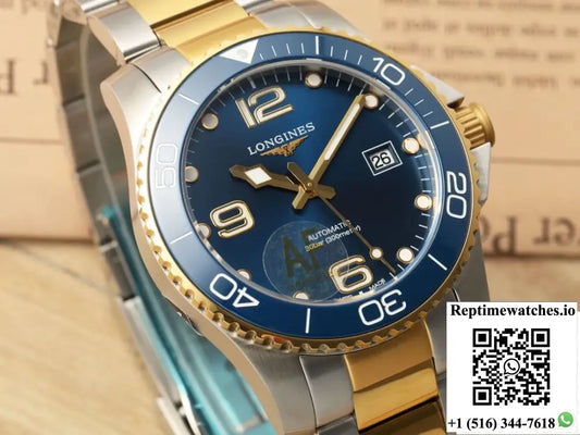 Longines Concas L3.781.3.96.7 AF Factory Two-Color Strap Product Photo 1
