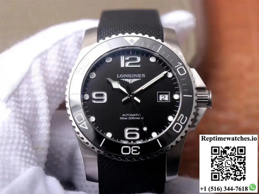 Longines Concas L3.781.4.56.9 ZF Factory Black Dial AI Factory