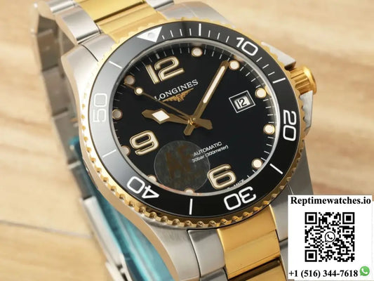 Longines Concas L3.782.3.56.7 AF factory ceramic bezel