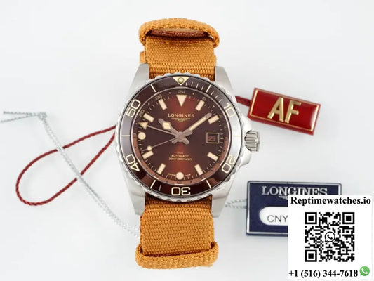 Longines Concas L3.790.4.66.2 AF Factory Dual Time Zone