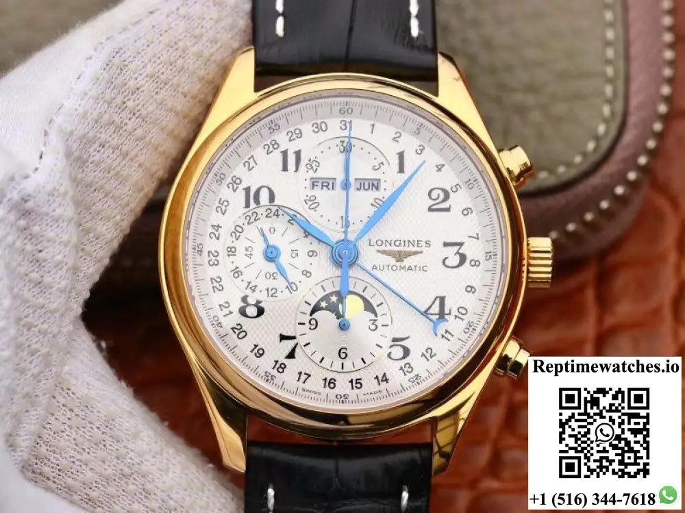 Longines Conquest Classic 18K Yellow Gold L27735787 GS Factory White Dial - Watches