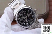 Longines Conquest Classic Chronograph Moonphase Black Dial - Watches