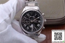 Longines Conquest Classic Chronograph Moonphase Black Dial - Watches