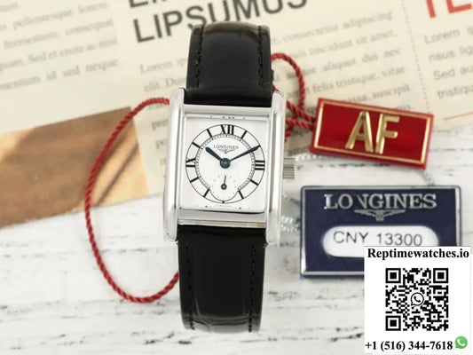 Longines Elegant L5.200.4.75.2 AF Factory Alligator Leather Strap