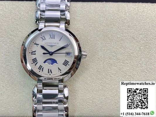 Longines Elegant L8.116.4.71.6 GS Factory Stainless Steel Bezel