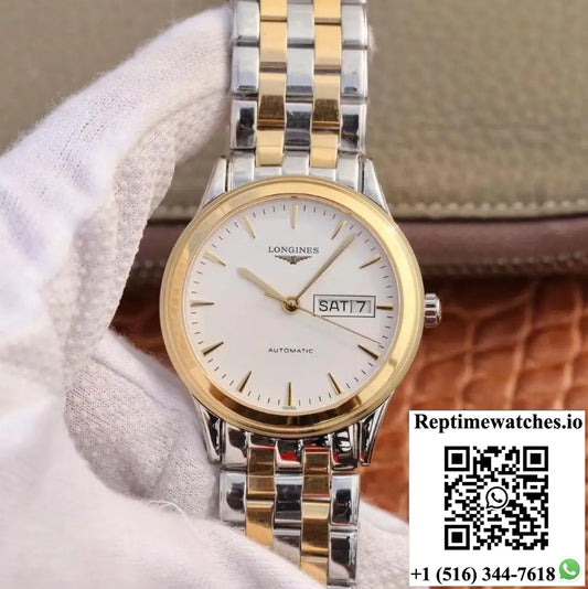 Longines Flagship Automatic Double Calendar L4.899.3.22.7 AI Factory