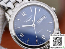 Longines Flagship Double Calendar L4.899.4.12.601 GK Factory Blue Dial - Watches