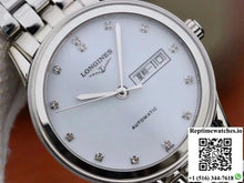 Longines Flagship Double Calendar L4.899.4.12.602 GK Factory White Dial - Watches