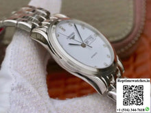 Longines Flagship Double Calendar L4.899.4.12.602 GK Factory White Dial - Watches