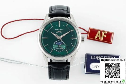 Longines Flagship L4.815.4.02.2 AF Factory Lunar Phase