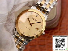 Longines Flagship L4.874.3.37.7 YC Factory Gold Dial - Watches