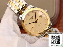 Longines Flagship L4.874.3.37.7 YC Factory Gold Dial - Watches