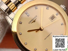 Longines Flagship L4.874.3.37.7 YC Factory Gold Dial - Watches