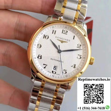 Longines Master Collection KZ Factory White Textured Dial - Watches