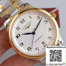 Longines Master Collection KZ Factory White Textured Dial - Watches
