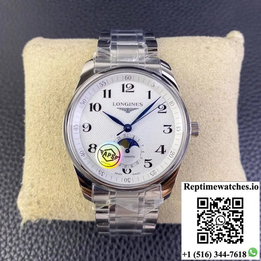 Longines Master Collection L2.909.4.78.6 APS Factory Stainless Steel Strap - Watches