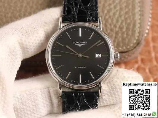 Longines Presence L4.921.4.52.2 KY factory Black Dial - Watches