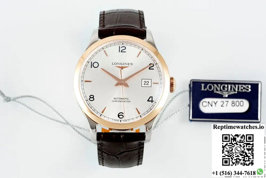 Longines Record Collection L2.821.5.76.2 AF Factory PVD Bezel
