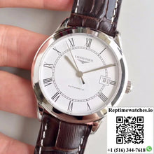 Longines Record L2.820.4.11.2 White Dial - Watches