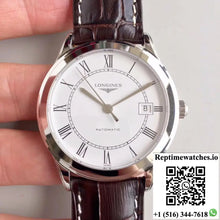Longines Record L2.820.4.11.2 White Dial - Watches