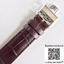 Longines Record L2.820.4.76.2 18K Rose Gold Silver Dial - Watches