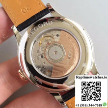 Longines Record L2.820.4.76.2 18K Rose Gold Silver Dial - Watches
