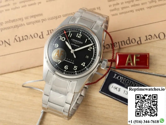 Longines Spirit L3.811.4.53.6 AF factory black dial