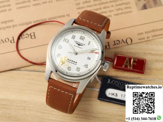 Longines Spirit L3.811.4.73.2 AF factory leather strap