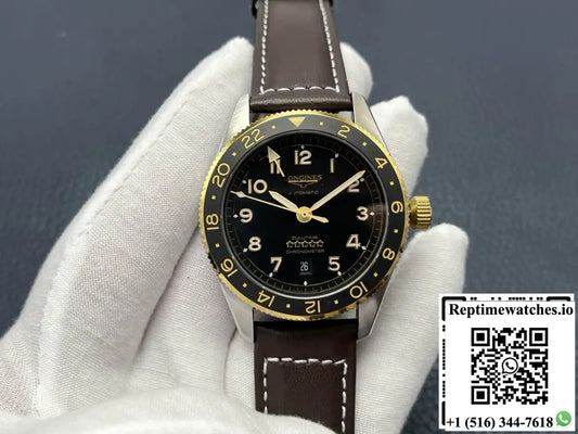 Longines Spirit L3.812.5.53.2 LG Factory Dual Time Zone AI Factory